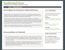Tablet Screenshot of intellectualzone.com